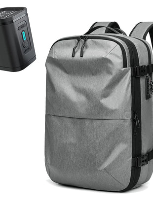 Men Travel Backpack vacuum compression 17 inch Laptop Backpack Business Large Capacity school Backpack Expanded Hiking backpack