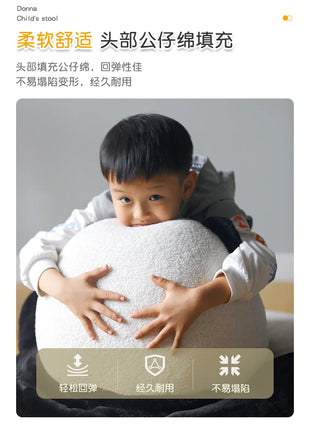 Balcony Living Room Bean Bags Cute Soft Nordic Floor Children Bedroom Sofa Chair Puffs Fluffy Single Canape Salon Furniture Home