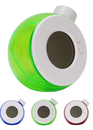 Water Powered LED Digital Alarm Clock Quiet Water Energy Clock Eco Conscious Clock For Nightstand Bedroom Office Living Room