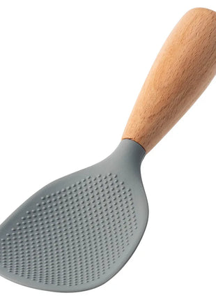 NEW Silicone Spatula Non Stick Pan Wooden Handle Silicone Vegetable Heat-resistant Silicone Cooking Spatula Spoon Kitchen tool