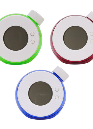 Water Powered LED Digital Alarm Clock Quiet Water Energy Clock Eco Conscious Clock For Nightstand Bedroom Office Living Room