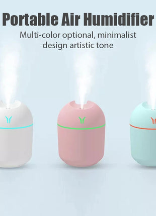 250ML Mini Aroma Oil Diffuser USB Essential Oil Atomizer Electric Air Humidifier With LED Night Lamp For Home Car