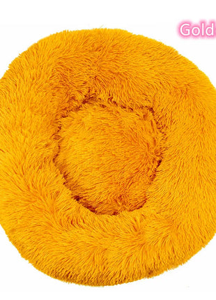 Super Soft Pet Cat Bed Plush Full Size Washable Calm Bed Donut Bed Comfortable Sleeping Artifact Suitable For All Kinds Of Cats