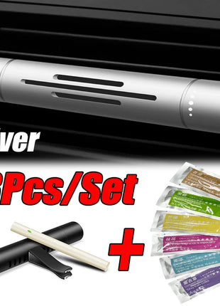 8Pc/Set Car Air Vent Perfume Car Air Freshener Flavoring Smell Aroma Car Perfumes Air Freshener Parfum Auto Interior Accessories