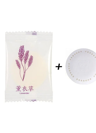 10pcs Toilet Air Deodorant Solid Round Fisher Aromatherapy Fragrance Lasting Deodorization Toilet Bedroom Wardrobe Car Home