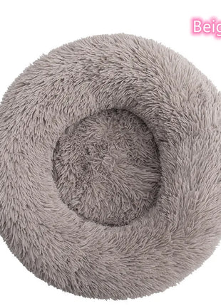 Super Soft Pet Cat Bed Plush Full Size Washable Calm Bed Donut Bed Comfortable Sleeping Artifact Suitable For All Kinds Of Cats