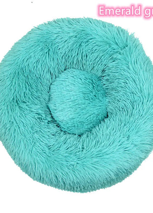 Super Soft Pet Cat Bed Plush Full Size Washable Calm Bed Donut Bed Comfortable Sleeping Artifact Suitable For All Kinds Of Cats