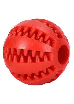 Dog Toy Ball Interactive Rubber Balls Puppy Chewing Toys Pet Tooth Cleaning Ball Cats Pets Food Treat Feeder Silicone Balls Toy