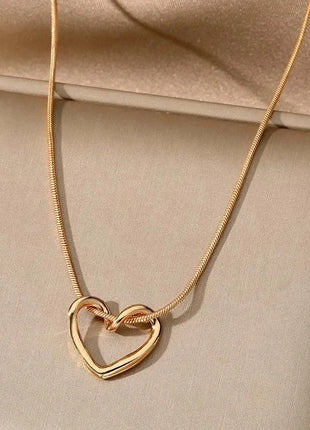 2pcs Couple Lock Key Heart Puzzle I Love You Pendant Couple Necklace Pendants Necklaces for Lovers Valentine's Day Jewelry Gifts