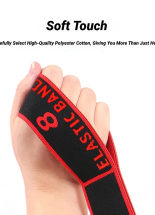 8 Section Style Dance Yoga Stretching Belt Pilates Fitness Tension Digital Elasticity Latin Elastic Stretch Resistance Band