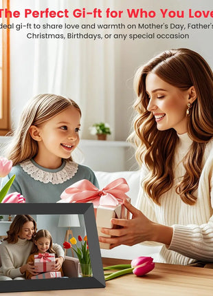 Frameo Digital Picture Frame 10.1 Inch 32GB/64GB Smart WiFi digital photo frame with 1280x800 IPS HD Touch Screen Wall Mountable