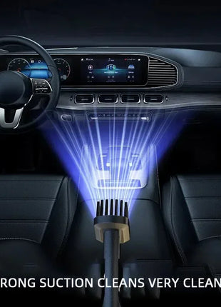 Wireless Vacuum Cleaner Powerful Suction Rechargeable Handheld Vacuum Cleaner Quick Charge for Car Home Pet Hair