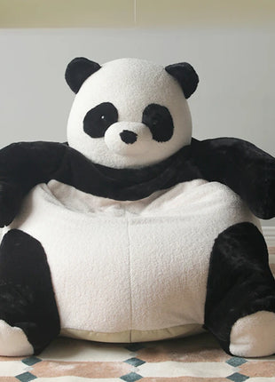 Balcony Living Room Bean Bags Cute Soft Nordic Floor Children Bedroom Sofa Chair Puffs Fluffy Single Canape Salon Furniture Home