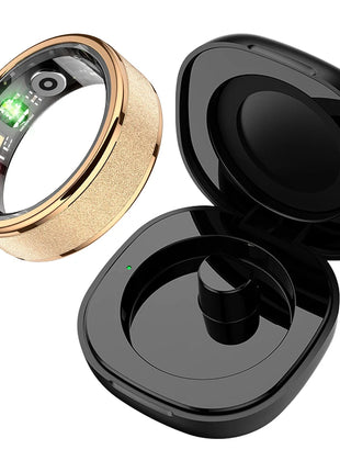 COLMI R10 Smart Ring with Charging Case for Men Women, Health and Sleep Monitor, 5ATM Waterproof, Multi-sport Mode