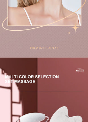 Roller for Face Neck Eye Resin Facial Massage Instrumenr Health Care Scraping Board Musclee Beauty Skincare Tools