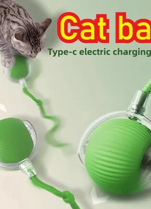 Automatic Rolling Ball Interactive Ball Cat Toys Pet Supplies Electric Dog Training Cat Teaser simulated Rat Rechargeable