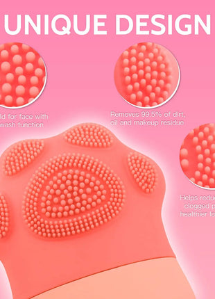 Ice Roller for Face Beauty Ice Roller With Cosmetic Brush Scrubber Mat Pad Cleaning Tool Skin Care Tools Perfect Gift for Women