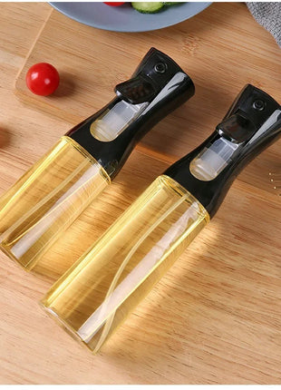 Household Use Oil Bottle Kitchen Home Outdoor Portable Spice Shaker Foggy Air Fryer Oil Kettle Things Spray Tools Gadgets Dining