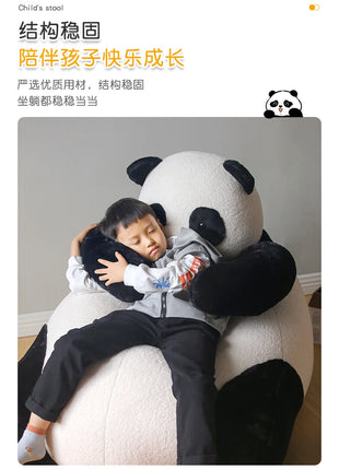 Balcony Living Room Bean Bags Cute Soft Nordic Floor Children Bedroom Sofa Chair Puffs Fluffy Single Canape Salon Furniture Home