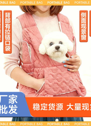 Pet Outdoor Carrier Backpack Soft & Breathable with Anti-Stress & Scratch-Resistant Shoulder Straps for Dogs Cats Small Dogs Uni