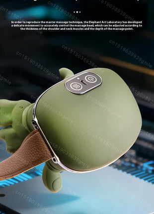 Bionic Neck Shoulder Massager Heated Back Massagers Electric Kneading Muscles Massage Pillow Neck Waist Leg Body ﻿3-Level Modes