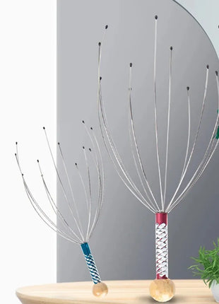 1PC Random Color Pet Massage Claw Head Massager Head Scratching Octopus Scalp Non Soul Extractor Divine Tool For Extracting