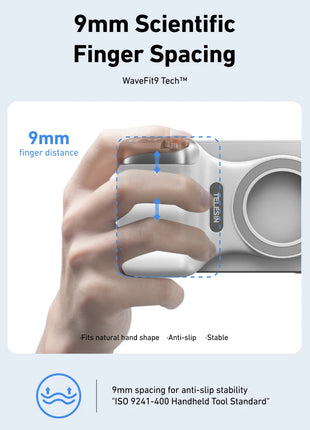 TELESIN Phone Camera Shoot Hand Grip Magnetic Smart Phone Holder Shooting Aid Remote Control Handle For Iphone Android Phone