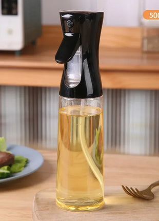 Household Use Oil Bottle Kitchen Home Outdoor Portable Spice Shaker Foggy Air Fryer Oil Kettle Things Spray Tools Gadgets Dining