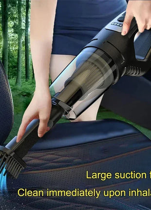 Wireless Vacuum Cleaner Powerful Suction Rechargeable Handheld Vacuum Cleaner Quick Charge for Car Home Pet Hair