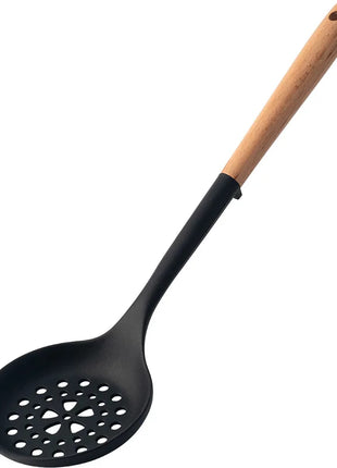 NEW Silicone Spatula Non Stick Pan Wooden Handle Silicone Vegetable Heat-resistant Silicone Cooking Spatula Spoon Kitchen tool