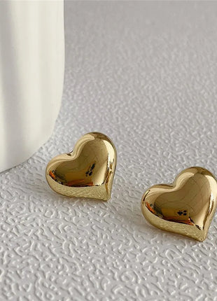 925 Sterling Silver Earrings For Women Fashion Korean Heart Chain  Drop Earring Jewelry Prevent Allergy Party Accessories Gifts