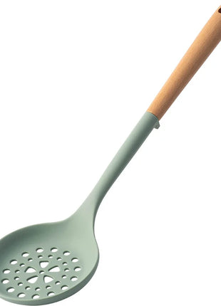 NEW Silicone Spatula Non Stick Pan Wooden Handle Silicone Vegetable Heat-resistant Silicone Cooking Spatula Spoon Kitchen tool