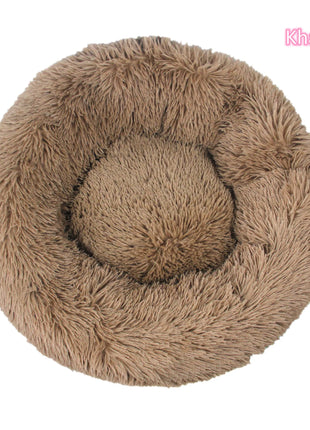 Super Soft Pet Cat Bed Plush Full Size Washable Calm Bed Donut Bed Comfortable Sleeping Artifact Suitable For All Kinds Of Cats