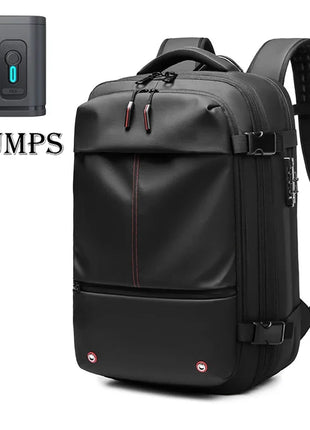Men Travel Backpack vacuum compression Laptop Backpack 17 inch Extended Large Capacity school Backpack Hiking Business backpack