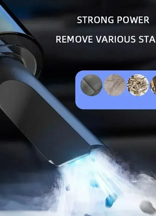 Wireless Vacuum Cleaner Powerful Suction Rechargeable Handheld Vacuum Cleaner Quick Charge for Car Home Pet Hair