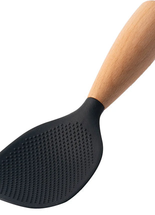 NEW Silicone Spatula Non Stick Pan Wooden Handle Silicone Vegetable Heat-resistant Silicone Cooking Spatula Spoon Kitchen tool