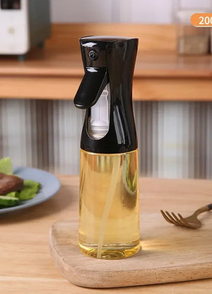 Household Use Oil Bottle Kitchen Home Outdoor Portable Spice Shaker Foggy Air Fryer Oil Kettle Things Spray Tools Gadgets Dining