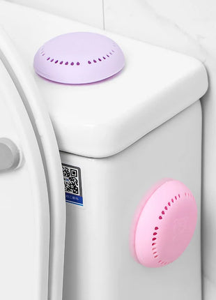 10pcs Toilet Air Deodorant Solid Round Fisher Aromatherapy Fragrance Lasting Deodorization Toilet Bedroom Wardrobe Car Home