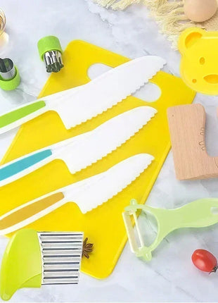 11/13/17PCS Kids Cooking sets Real Cooking Montessori Kitchen Tools for Toddlers Kids Safe Knives for 2/3/4/5/6/7/8 Year Old