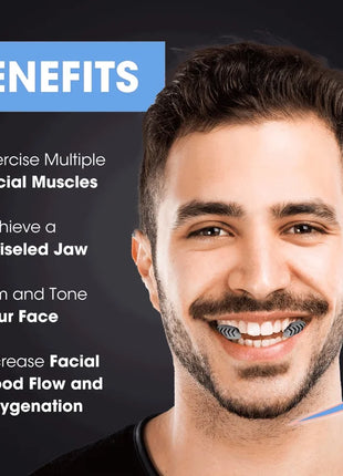 40/50/60LBS Silicone Jaw Exerciser Ball Detachable Jaw Trainer Face Facial Muscle Trainer Jaw Chew Ball Training
