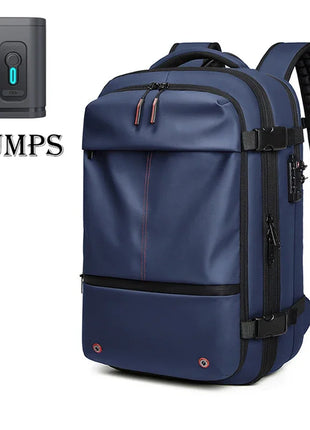 Men Travel Backpack vacuum compression Laptop Backpack 17 inch Extended Large Capacity school Backpack Hiking Business backpack