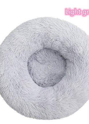 Super Soft Pet Cat Bed Plush Full Size Washable Calm Bed Donut Bed Comfortable Sleeping Artifact Suitable For All Kinds Of Cats