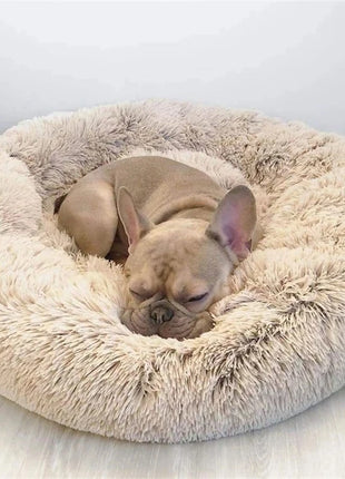 Super Soft Pet Cat Bed Plush Full Size Washable Calm Bed Donut Bed Comfortable Sleeping Artifact Suitable For All Kinds Of Cats