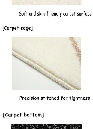 ECO Friendly Material Art Animal Carpet Luxury Living Room Decorative Carpets Comfortable Soft Bedroom Rug Balcony Rugs Tapis IG