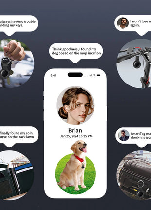 Smart Tracker Bluetooth Portable Mini Smart Loss Prevention Device Protective Pet Child Elderly Key Finder For iOS Android Phone