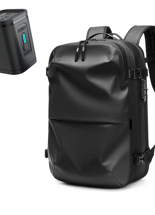 Men Travel Backpack vacuum compression 17 inch Laptop Backpack Business Large Capacity school Backpack Expanded Hiking backpack