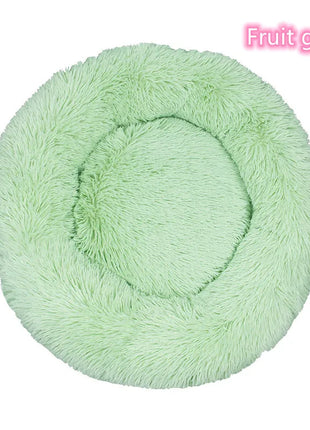 Super Soft Pet Cat Bed Plush Full Size Washable Calm Bed Donut Bed Comfortable Sleeping Artifact Suitable For All Kinds Of Cats