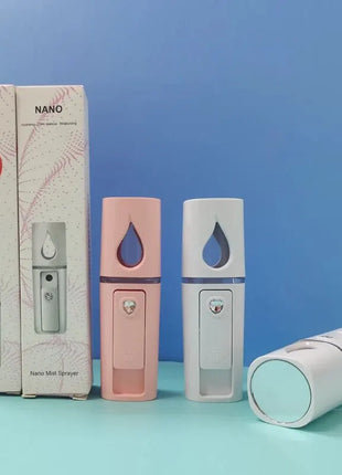 1PCS/3PCS 20ml Face Steamer Air Humidifier Facial Sprayer Nebulizer Hydrating Anti-aging Nano Wrinkle Women Beauty Skin Care