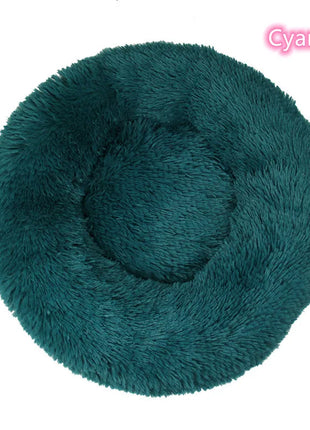Super Soft Pet Cat Bed Plush Full Size Washable Calm Bed Donut Bed Comfortable Sleeping Artifact Suitable For All Kinds Of Cats