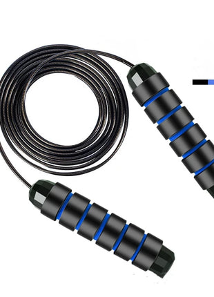 Adjustable Jumping Rope Fitness Workout Training Home Sport Equipment Rapid Speed Jump Rope Steel Wire Skipping Rope Exercise A